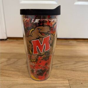 Tervis Tumbler with Red and Black Design